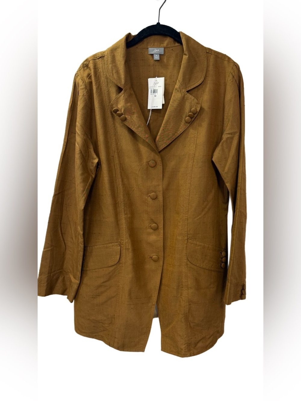 NWT J.Jill Silk Blazer, Size Medium